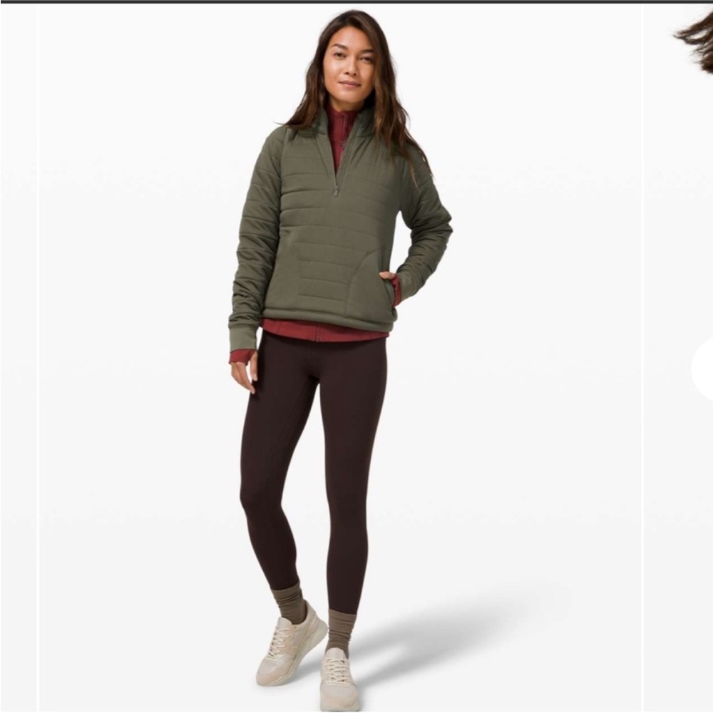 Lululemon Dynamic Movement Quarter Zip Sz 12